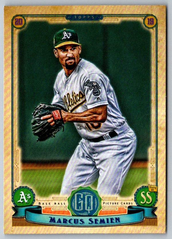 2019 Topps Gypsy Queen Green Marcus Semien #201