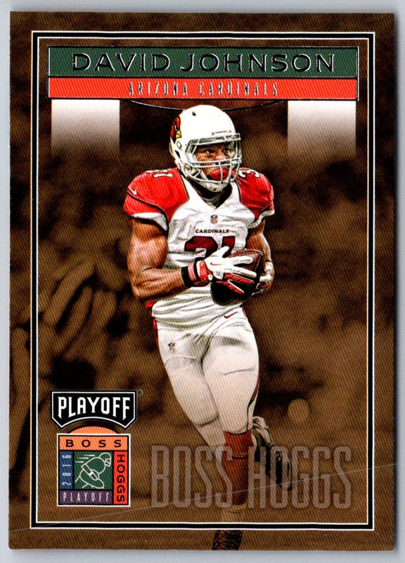 2016 Panini Playoff Boss Hoggs David Johnson #BH-DJ