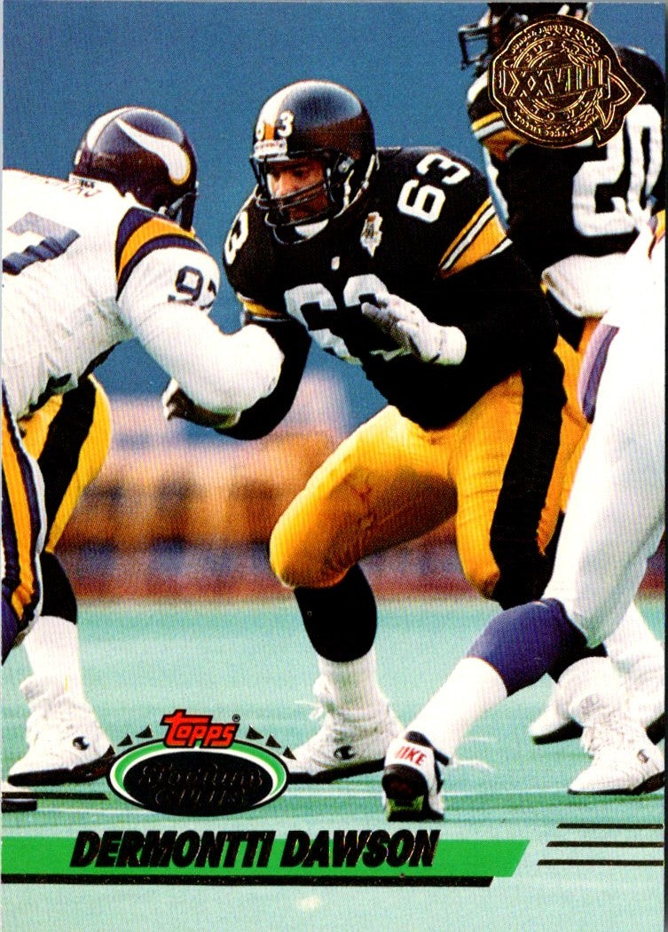 1993 Stadium Club Super Teams Bowl Dermontti Dawson