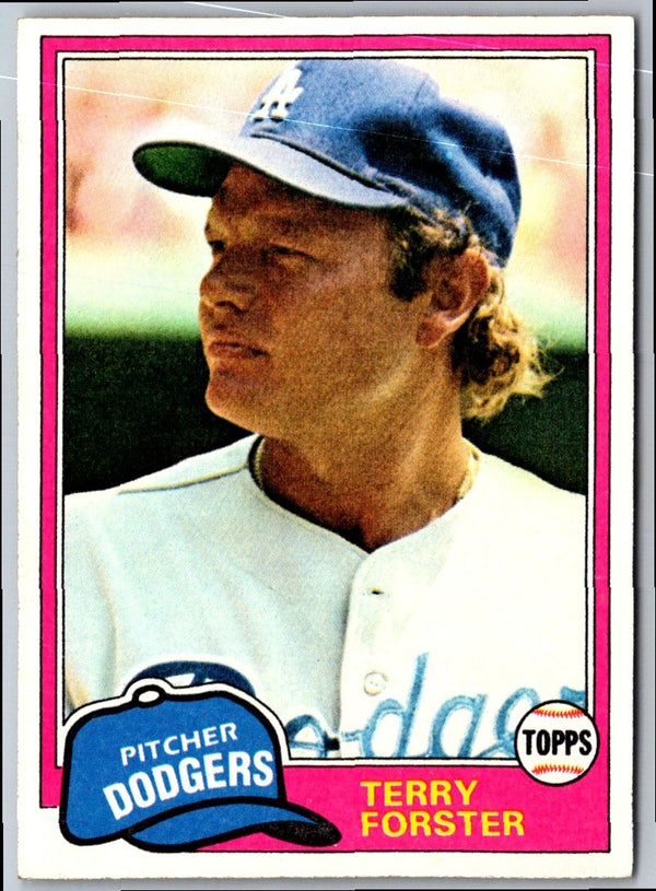 1981 Topps Terry Forster #104