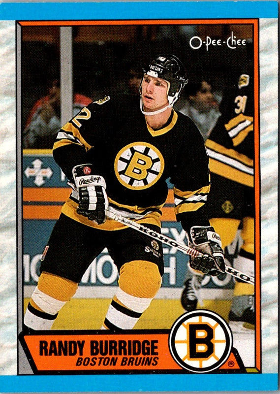 1989 O-Pee-Chee Randy Burridge #121