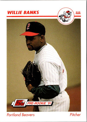 1991 Line Drive AAA Willie Banks #402