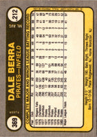 1981 Fleer Dale Berra #369