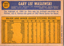 1970 Topps Gary Waslewski