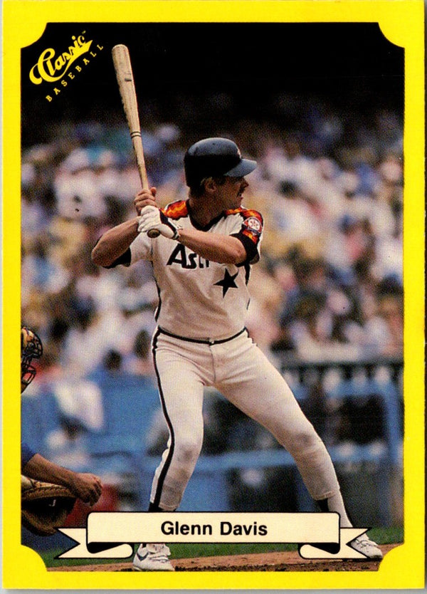 1987 Classic Update Yellow Glenn Davis #107