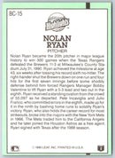 1991 Donruss Bonus Cards Nolan Ryan