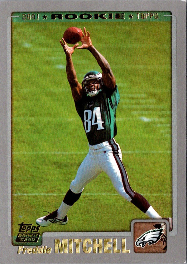 2001 Topps Freddie Mitchell #376 Rookie