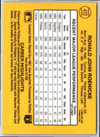 1987 Donruss Ron Roenicke #412