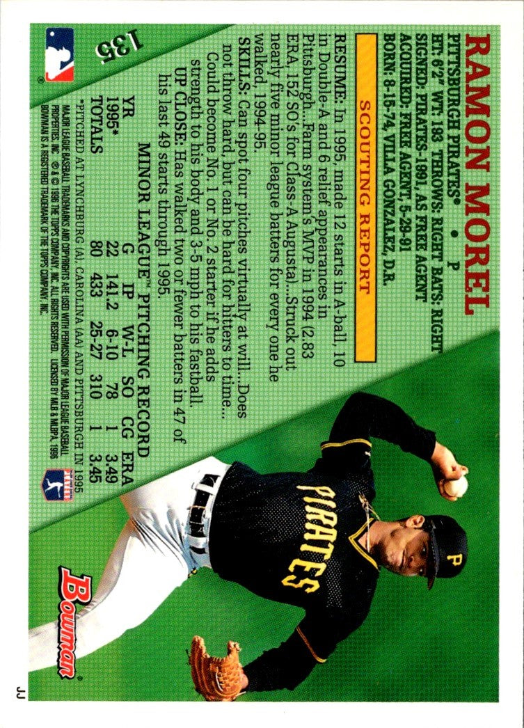 1996 Bowman Ramon Morel