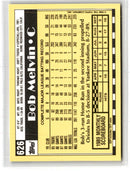 1990 Topps Tiffany Bob Melvin