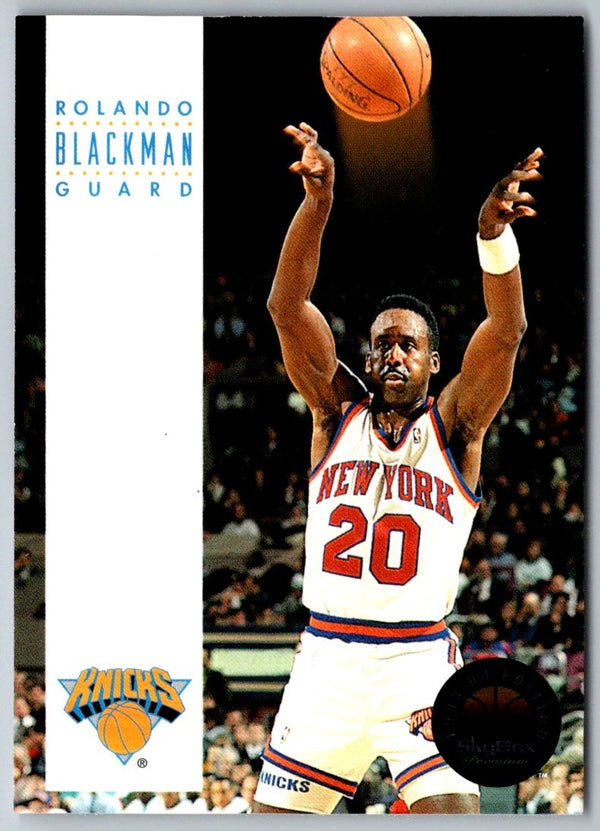 1993 SkyBox Rolando Blackman #125