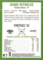 1998 Fleer Tradition Vintage Shane Reynolds #96