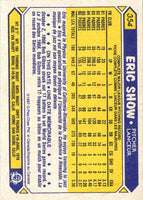 1987 O-Pee-Chee Eric Show #354