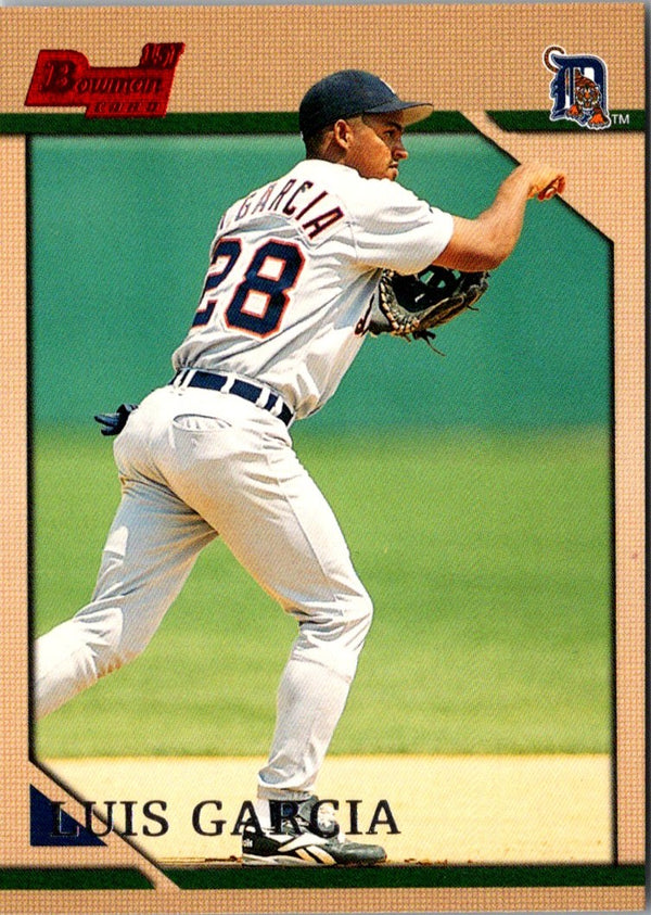 1996 Bowman Luis Garcia #138 Rookie