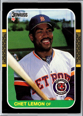 1987 Donruss Chet Lemon #227