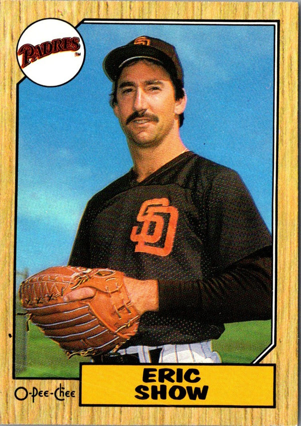 1987 O-Pee-Chee Eric Show #354