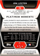 2012 Bowman Platinum Jon Lester