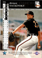 1994 Upper Deck Minors Brian Sackinsky #191