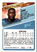 1993 Topps Robert Porcher #125