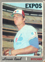 1970 Topps Howie Reed #548 EX-MT+