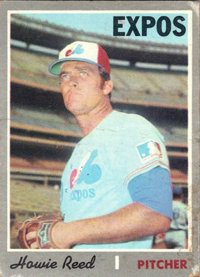 1970 Topps Howie Reed #548 EX-MT+