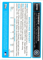 2009 Bowman Chrome Prospects Tommy Johnson #BCP80