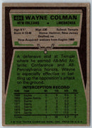 1975 Topps Wayne Colman