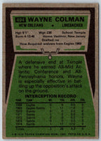 1975 Topps Wayne Colman #494