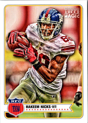2012 Topps Magic Hakeem Nicks #77