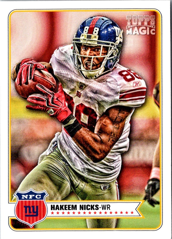 2012 Topps Magic Hakeem Nicks #77