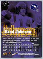 1997 SkyBox Premium Brad Johnson #24