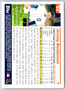 2005 Topps Jeremy Bonderman