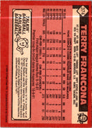 1986 O-Pee-Chee Terry Francona