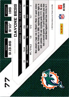 2010 Panini Threads Davone Bess #77