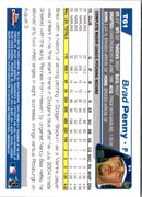 2004 Topps Traded & Rookies Brad Penny