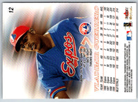 1998 Metal Universe Platinum Portraits Vladimir Guerrero #12
