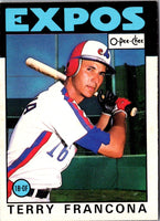 1986 O-Pee-Chee Terry Francona #374