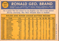 1970 Topps Ron Brand #221 EX-MT+