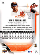 2008 Upper Deck Nick Markakis