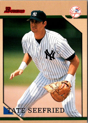 1996 Bowman Tate Seefried #141