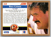 1991 Score Russ Grimm #268
