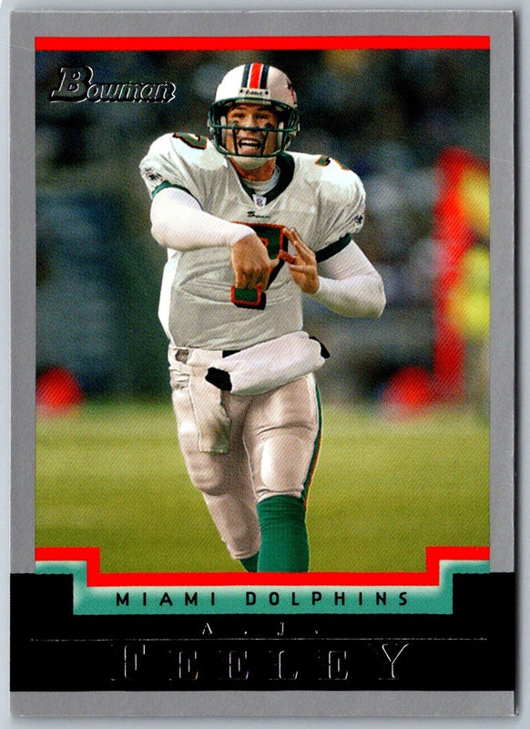 2004 Bowman A.J. Feeley #19