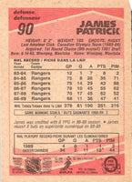 1989 O-Pee-Chee James Patrick #90