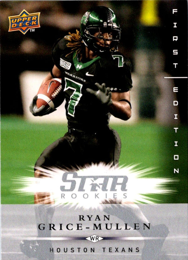 2008 Upper Deck First Edition Ryan Grice-Mullen #184 Rookie