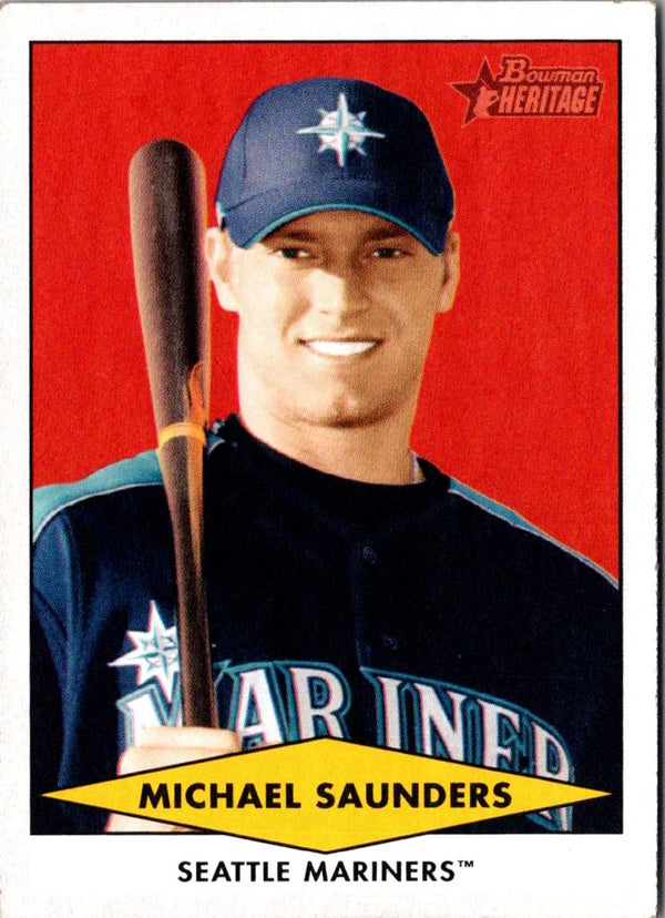 2007 Bowman Heritage Prospects Michael Saunders #BHP35