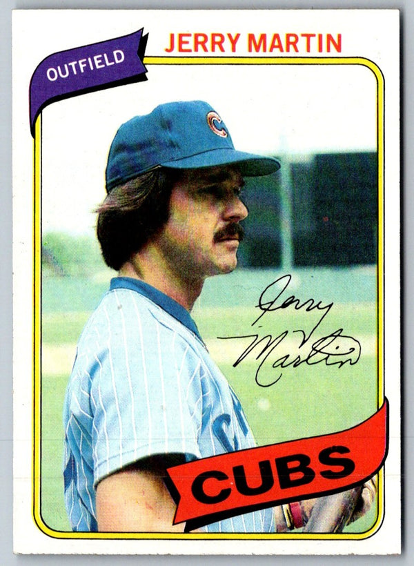 1980 Topps Jerry Martin #493