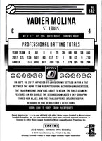 2018 Donruss Optic Yadier Molina #142