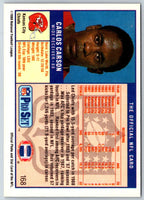 1989 Pro Set Carlos Carson #168