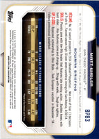 2015 Bowman Prospects Matt Wisler #BP83