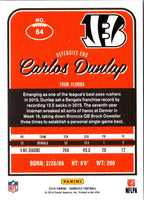 2016 Donruss Carlos Dunlap #64